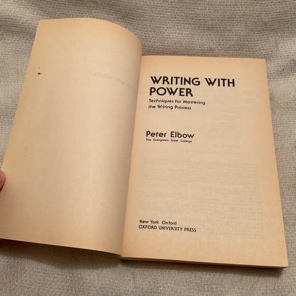 ‘Writing With Power’ by Peter Elbow Paperback Book - Picture 5 of 9